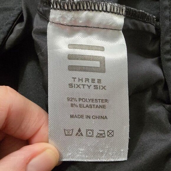 Three Sixty Six Quick Dry Ankle Length Golf Pants in Black Sz 16 - Picture 8 of 9